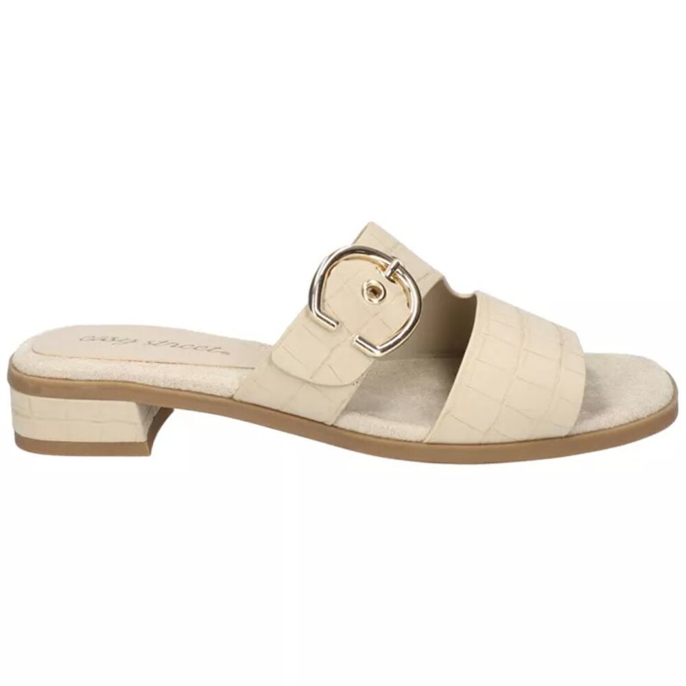 EASY STREET Taupe Viviana Slide Sandals/NIB/8.5M - Picture 2 of 12